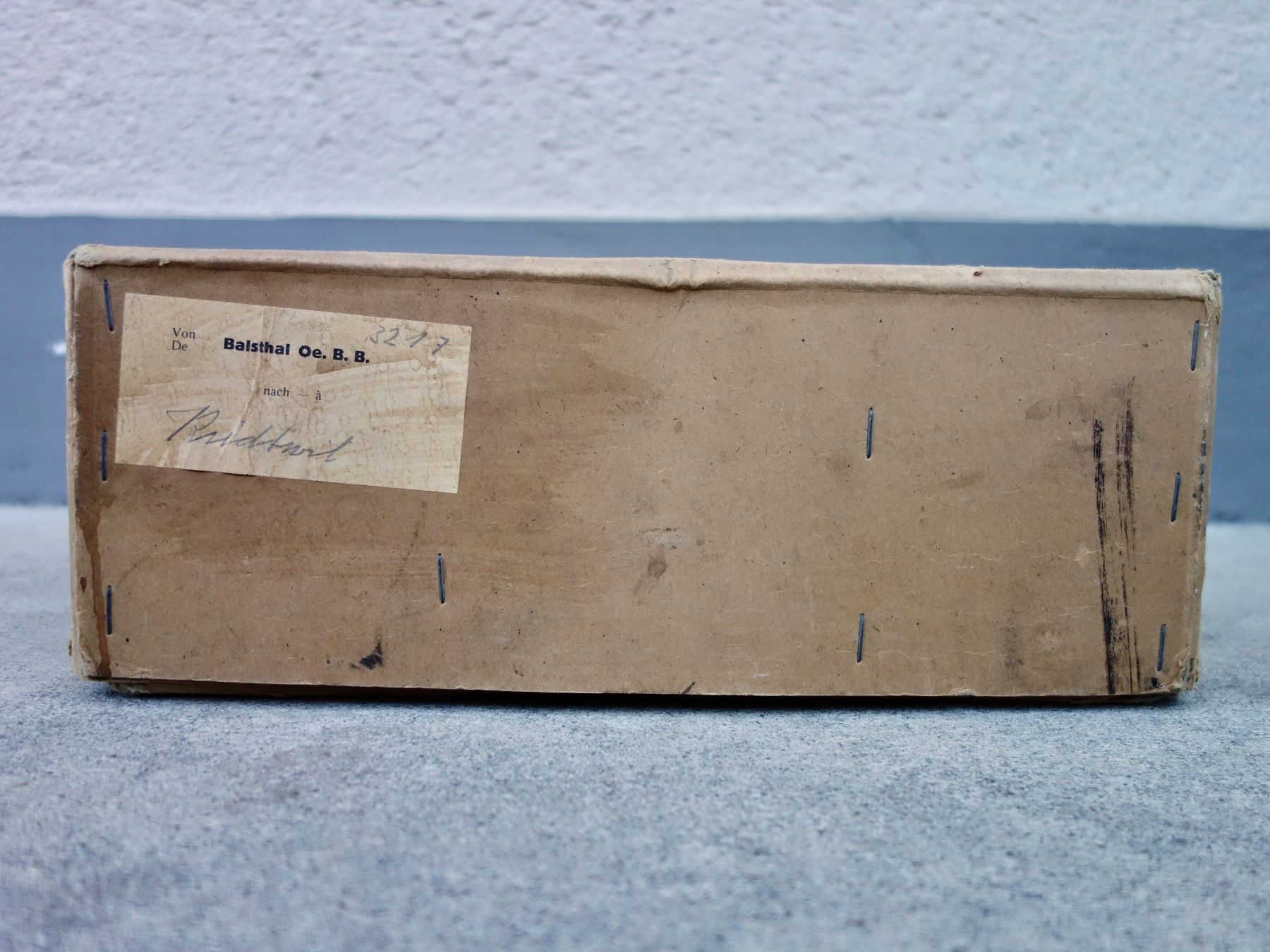 Transportkisten: Vintage Verpackung WANDER Schachtel Karton – Gebraucht aus Kerzers von bottlesandboxes 5