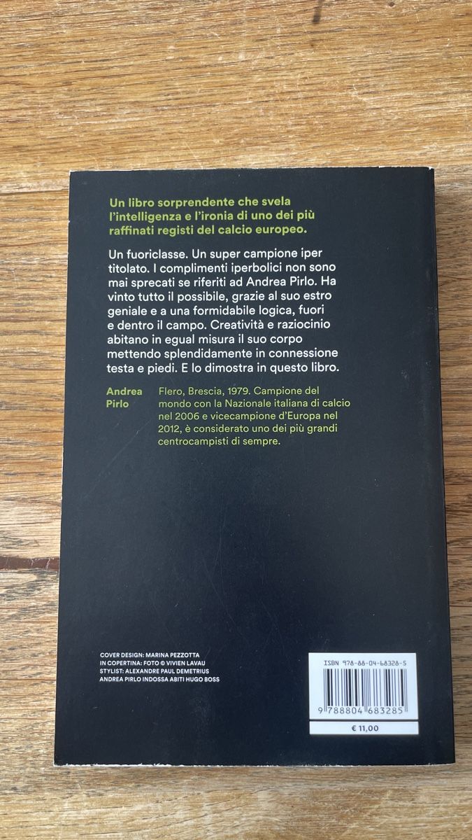 Bücher: Andrea Pirlo "Penso Quindi Gioco" – Gebraucht aus Silvaplana von Cassano7 1