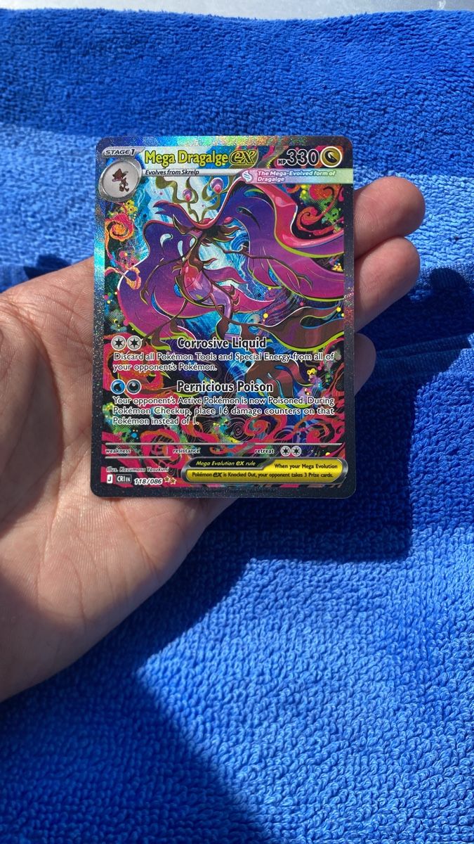 Pokémon Carte collezionabili: Mega Dragalge ex #118 CRI ENG  – Nuovo (secondo la descrizione) da Ettingen venduto da RobiMM