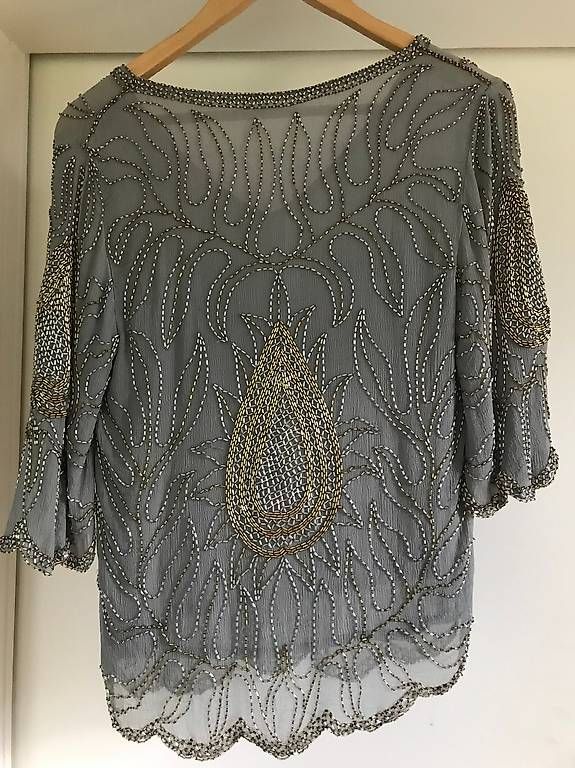 Top: Vintage Pailletten Oberteil – Usato da Zürich venduto da Aurora_J 1