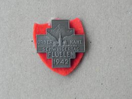 Abzeichen Kantonal Schwingfest Schwingen Flüelen Uri 1942