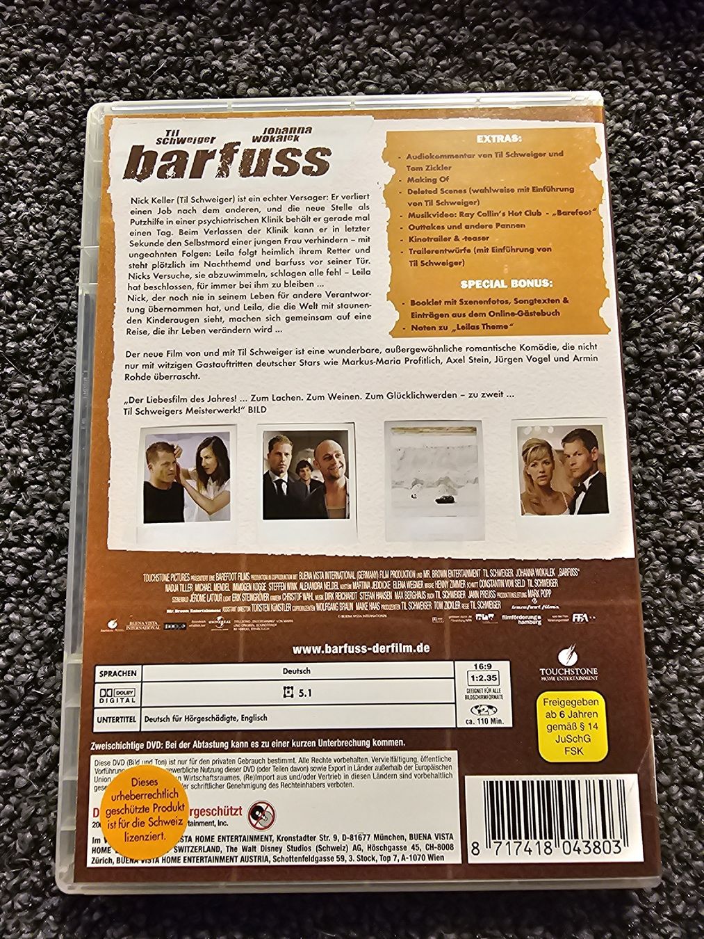 Alle DVDs: Barfuss DVD (18483) – Gebraucht aus Ruswil von jan_bxl5 1