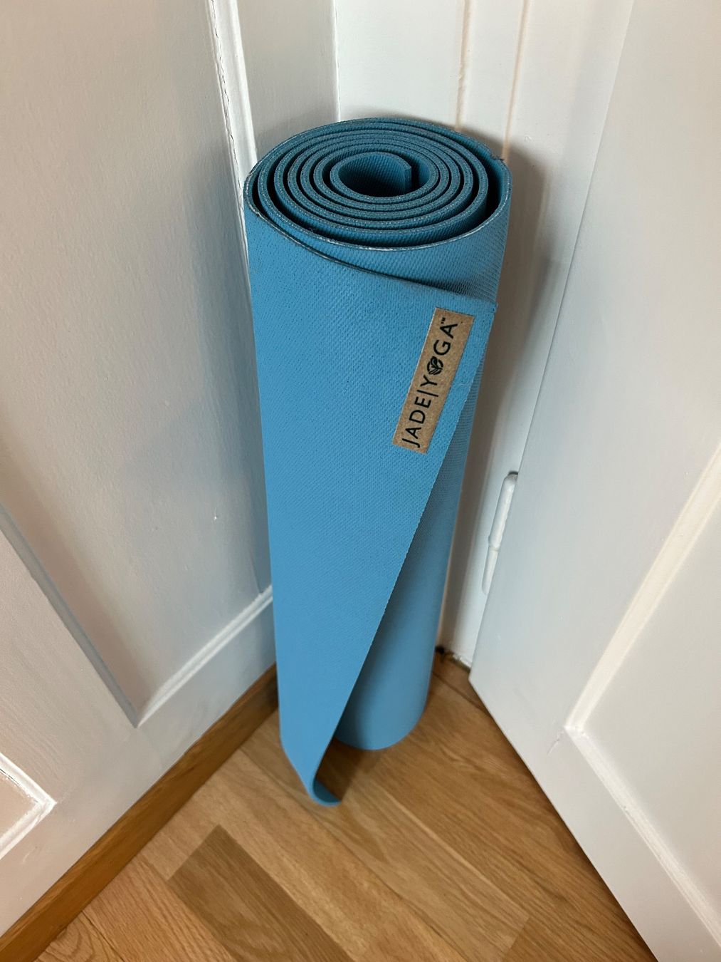 Tappetini fitness: Jade Yoga Matte Blau – Usato da Zürich venduto da compratore