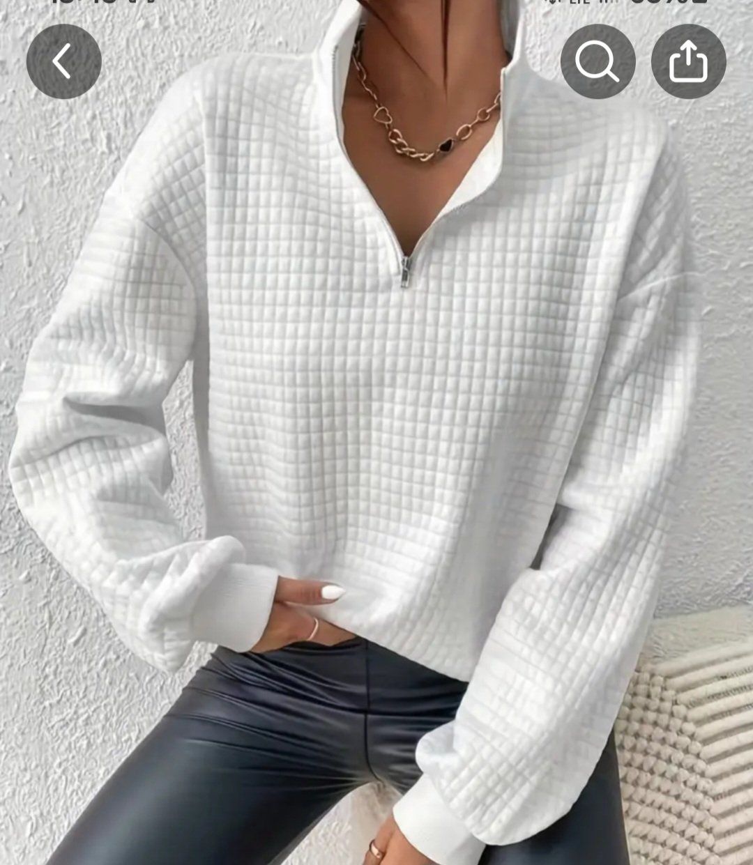 Maglioni & Felpe: Lässiges Langarm-Revers-Sweatshirt  Gr.M – Nuovo (secondo la descrizione) da Rickenbach b. Wil venduto da cornetta 4