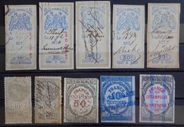 Frankreich Lot mit alten Werten XXXX