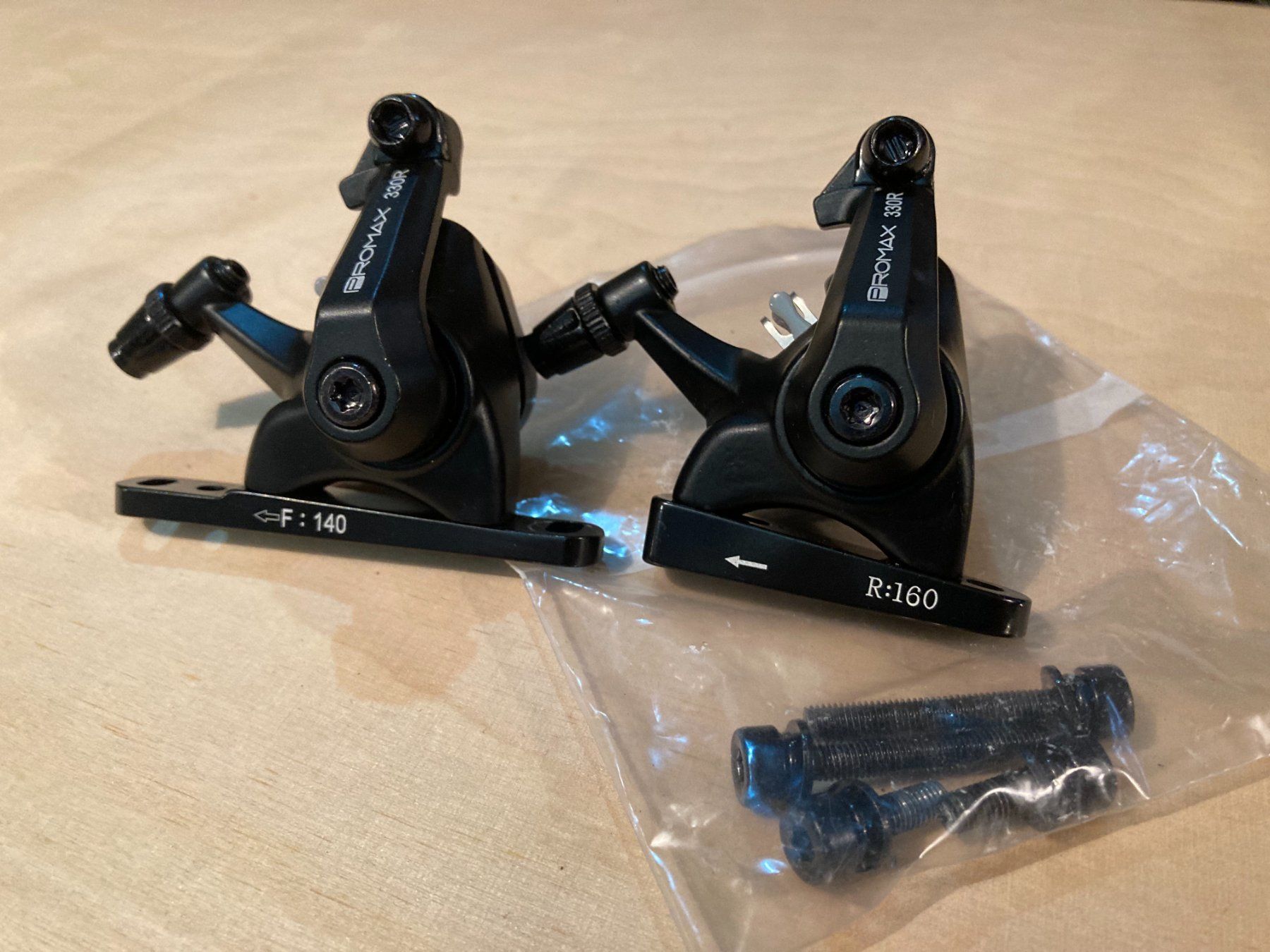 Promax 330R Flatmount Mechanische Scheibenbremsen (Neu (gemäss ...