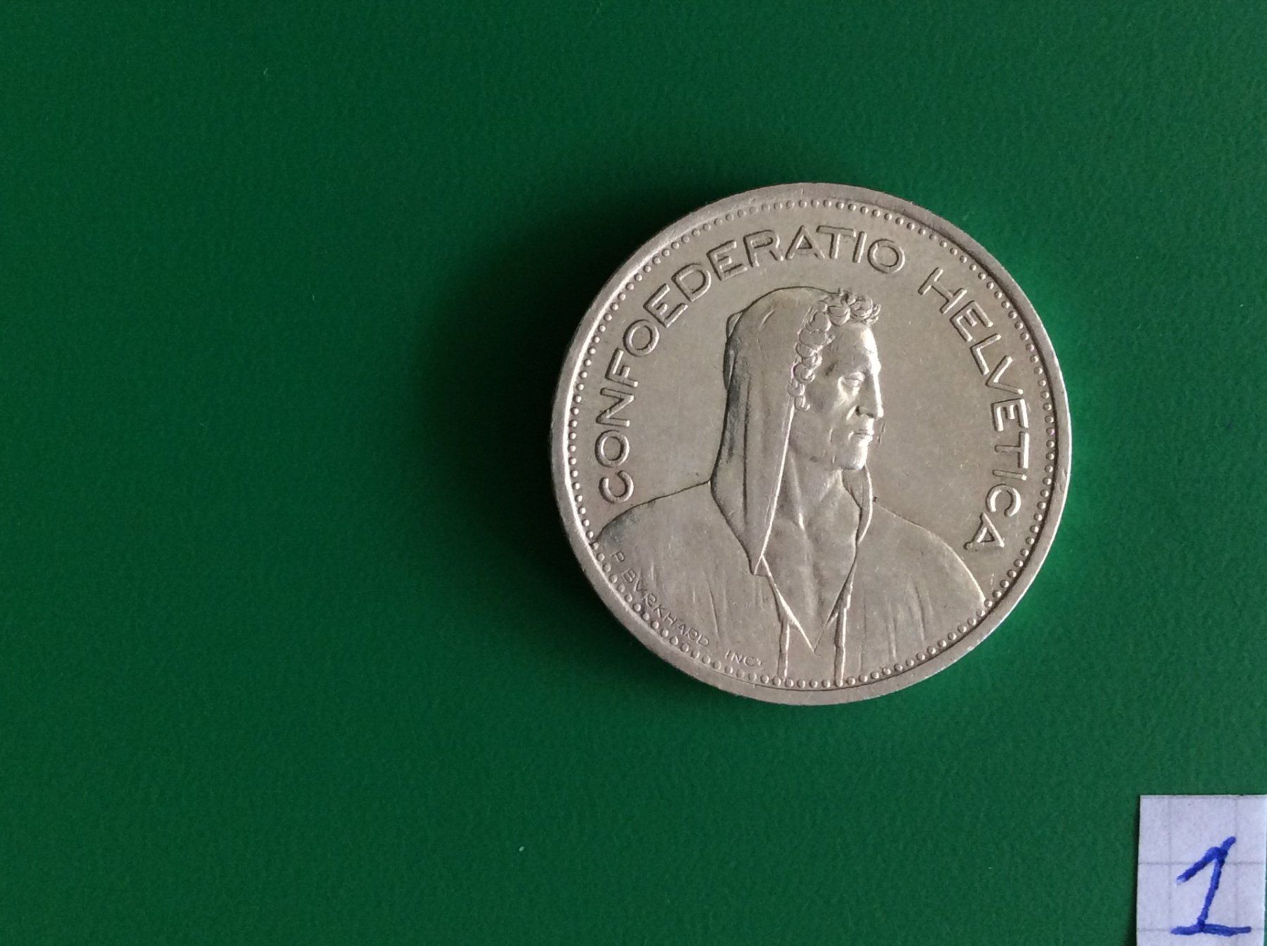 Alle Münzen: 5  francs 1953  Belle – Gebraucht aus Genève von pie_fh2d 1