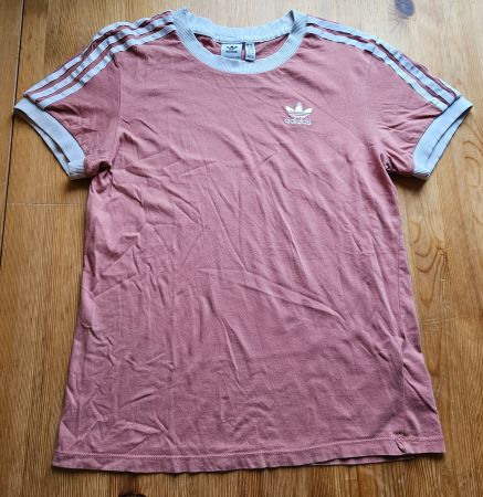 T-Shirt adidas rosa Grösse 32/S Shirt retro/vintage look