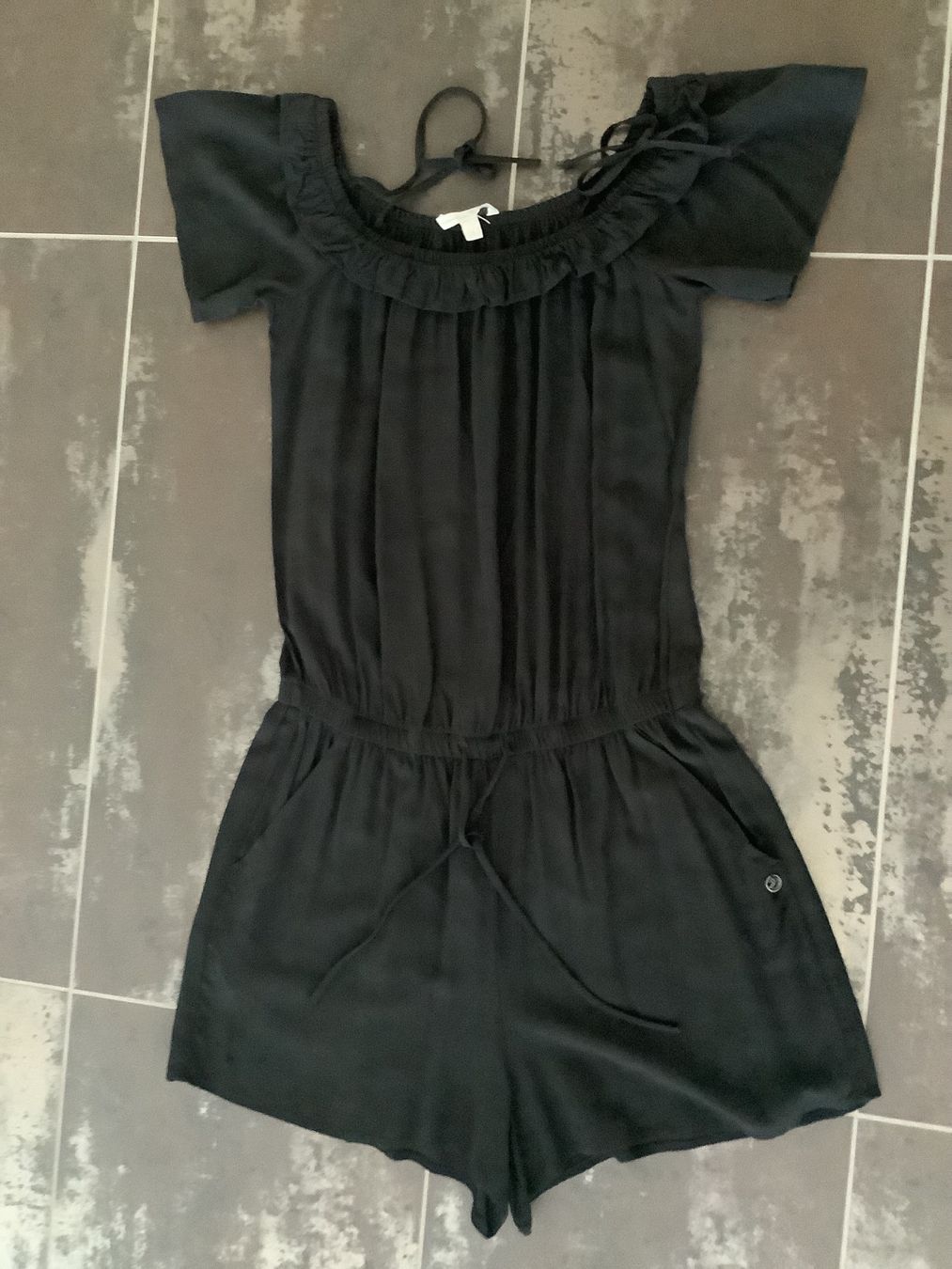 Jumpsuits: Schwarzer Sommer Jumpsuit Gr. XS luftig bequem – Neu (gemäss Beschreibung) aus Ehrendingen von Bambenda