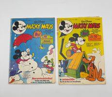 Walt Disney Micky Maus Comics  von 1976, 2 Stück