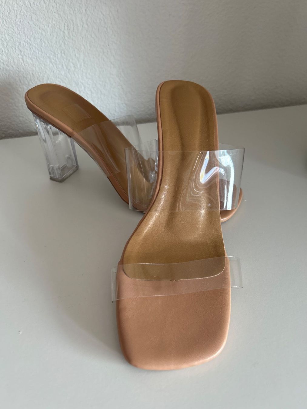 Scarpe da donna: Sandalen Damen transparent Absatz Grösse 39 – Usato da Brunnen venduto da Nala2929 3