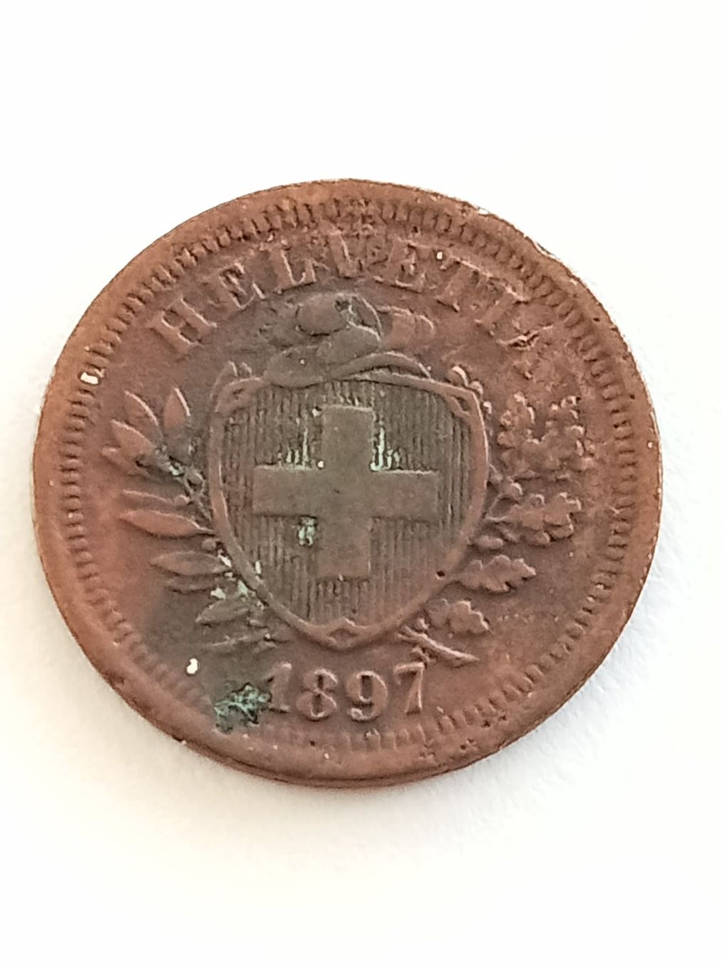 Tutti le monete: 1897   1 Rp.   Schweiz,  ss – Usato da thoerigen venduto da grimselcat 2