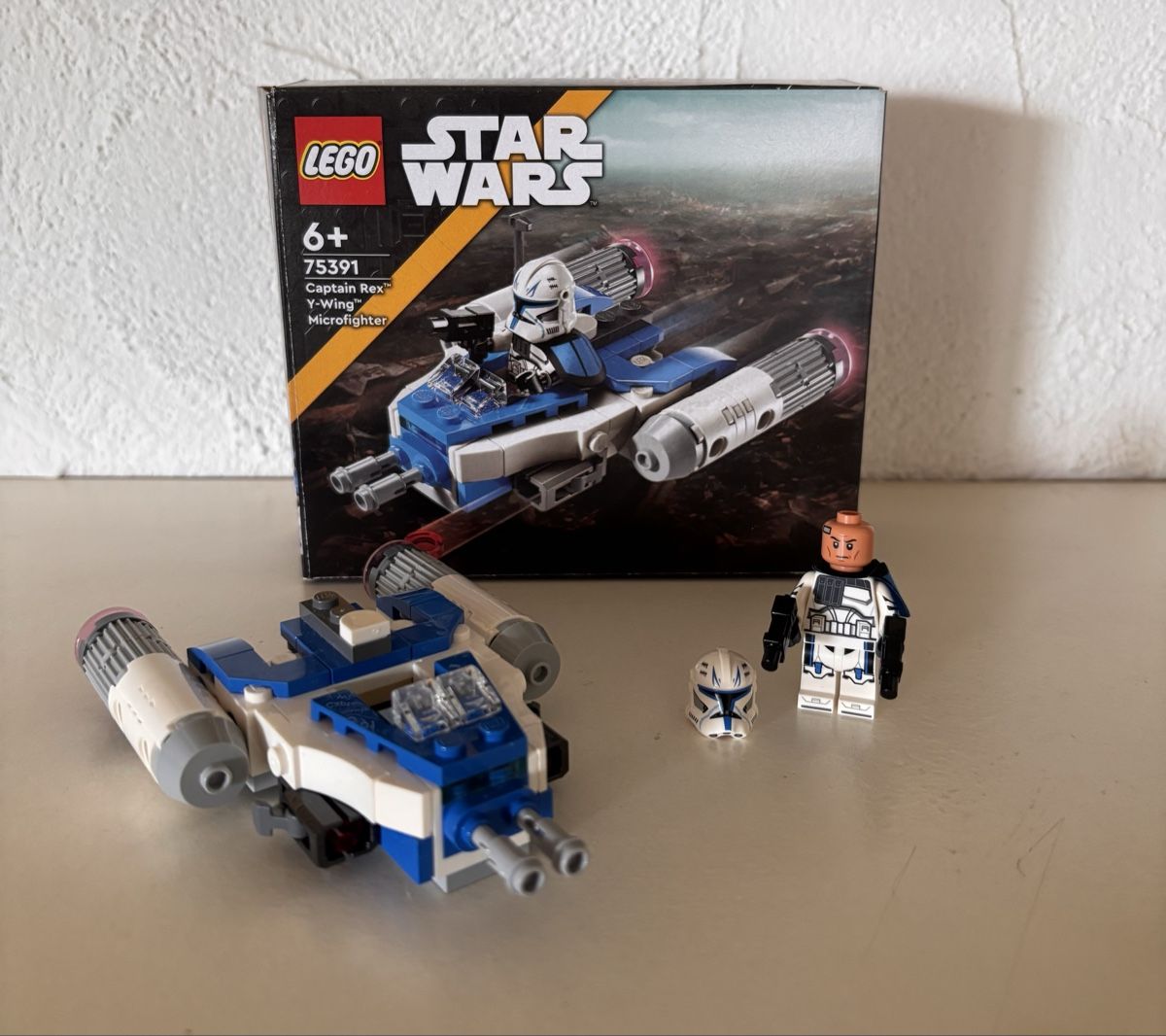 Lego Figuren: LEGO Captain Rex Y-Wing Microfighter – Gebraucht aus Sissach von Geopatral