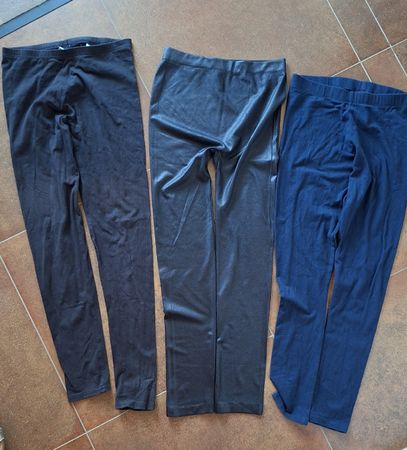 3er Set Mädchen Leggings, Gr. 152 - 164, next und diverse