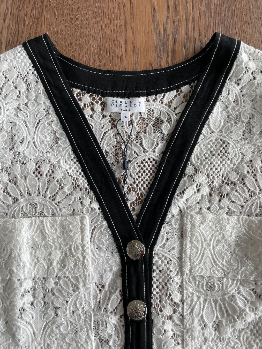 Claudie Pierlot Camicette: BLOUSE CLAUDIE PIERLOT – Nuovo e nell'imballaggio originale da Morges venduto da Igp10 2