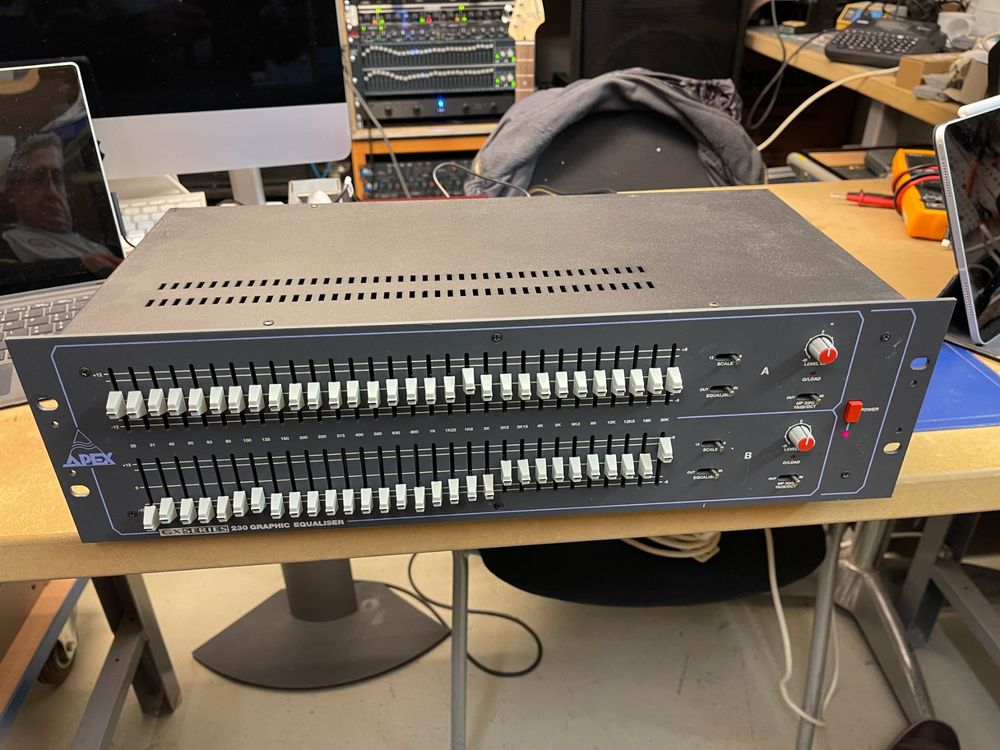 Apex GX230 • Dual channel, 30 band 1/3 octave Graphic Equali (Gebraucht ...