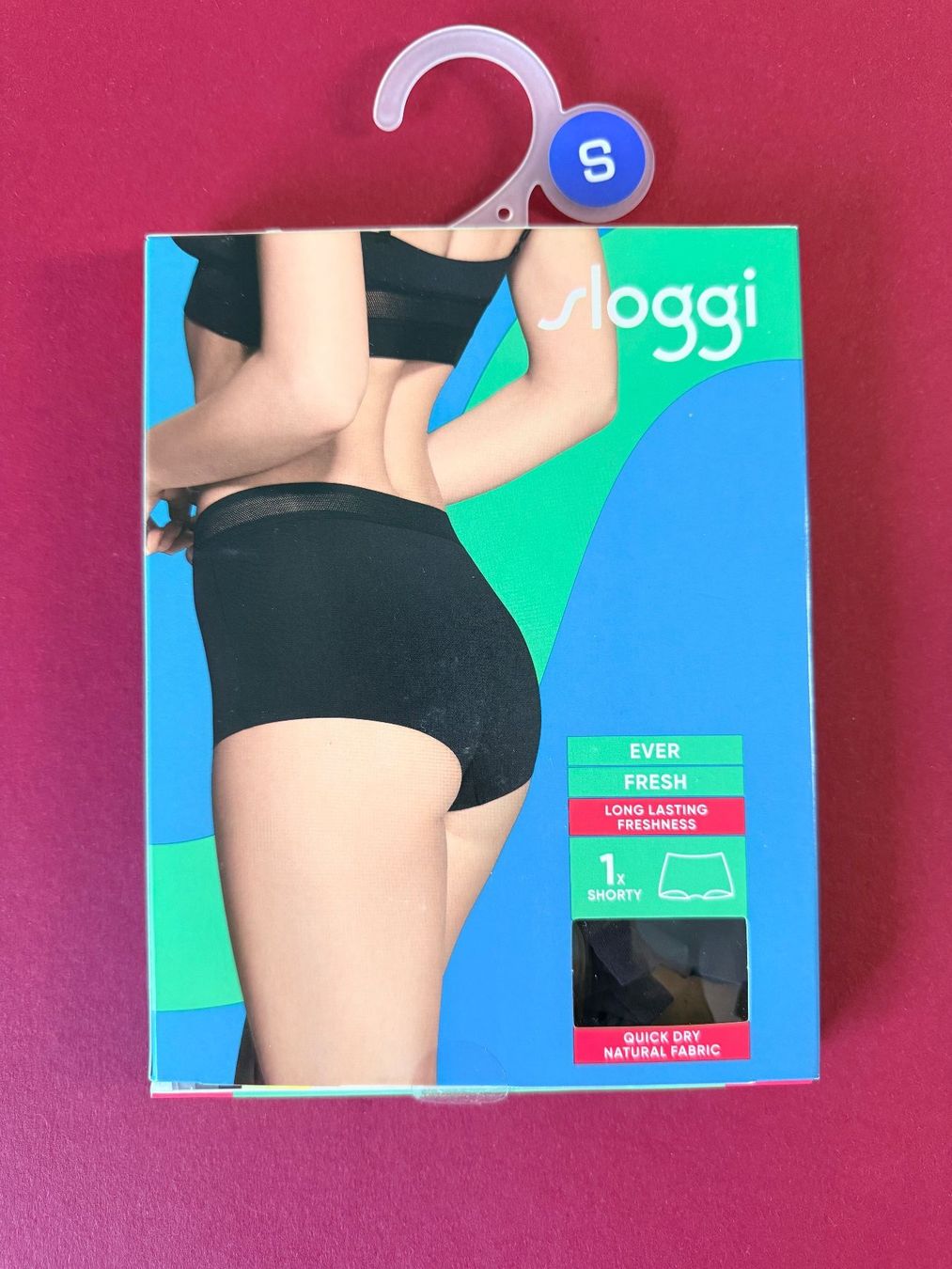 Sloggi Altra biancheria intima: SLOGGI, Shorty EVER FRESH, Grösse S, Farbe Schwarz – Nuovo e nell'imballaggio originale da Rudolfstetten venduto da gst_g7xl