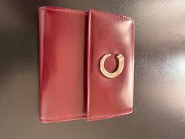 Porte-monnaie Must de Cartier – cuir bordeaux – authentique