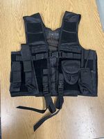Police gilet et holster d'épaule