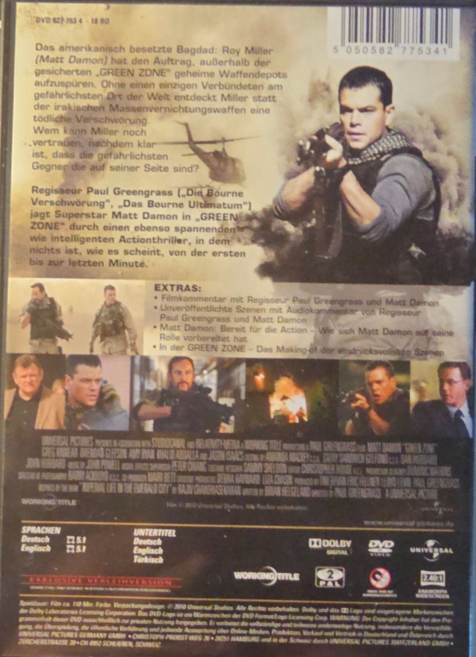 Tutti i DVDs: Green Zone – Usato da Wahlen b. Laufen venduto da Cg10 1