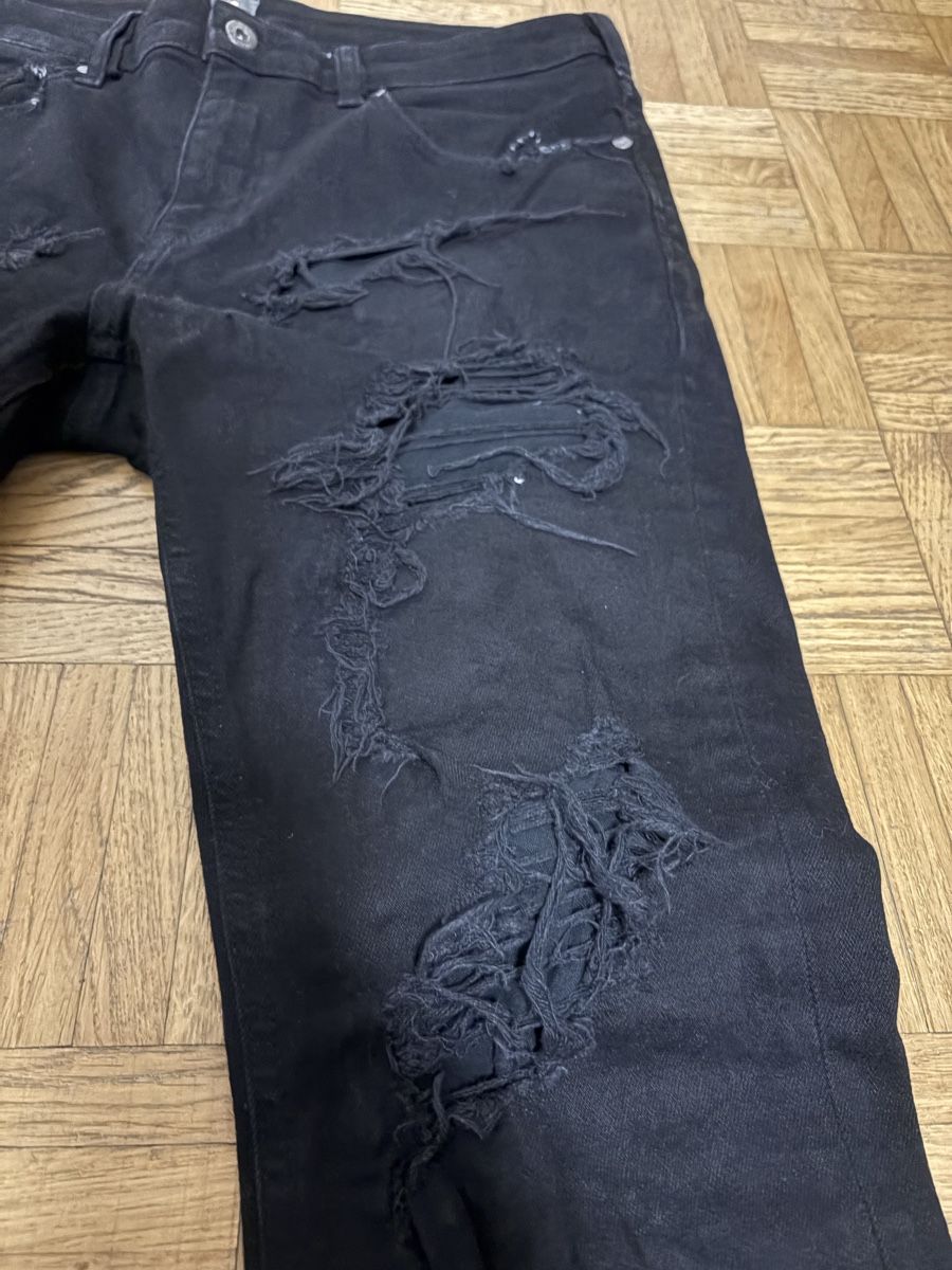 Jeans: Slim Costum disdressed black jeans – Usato da Minusio venduto da Lollezo 2