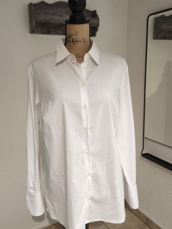 Mona Hemd weiss Grösse 44/46 guter Zustand