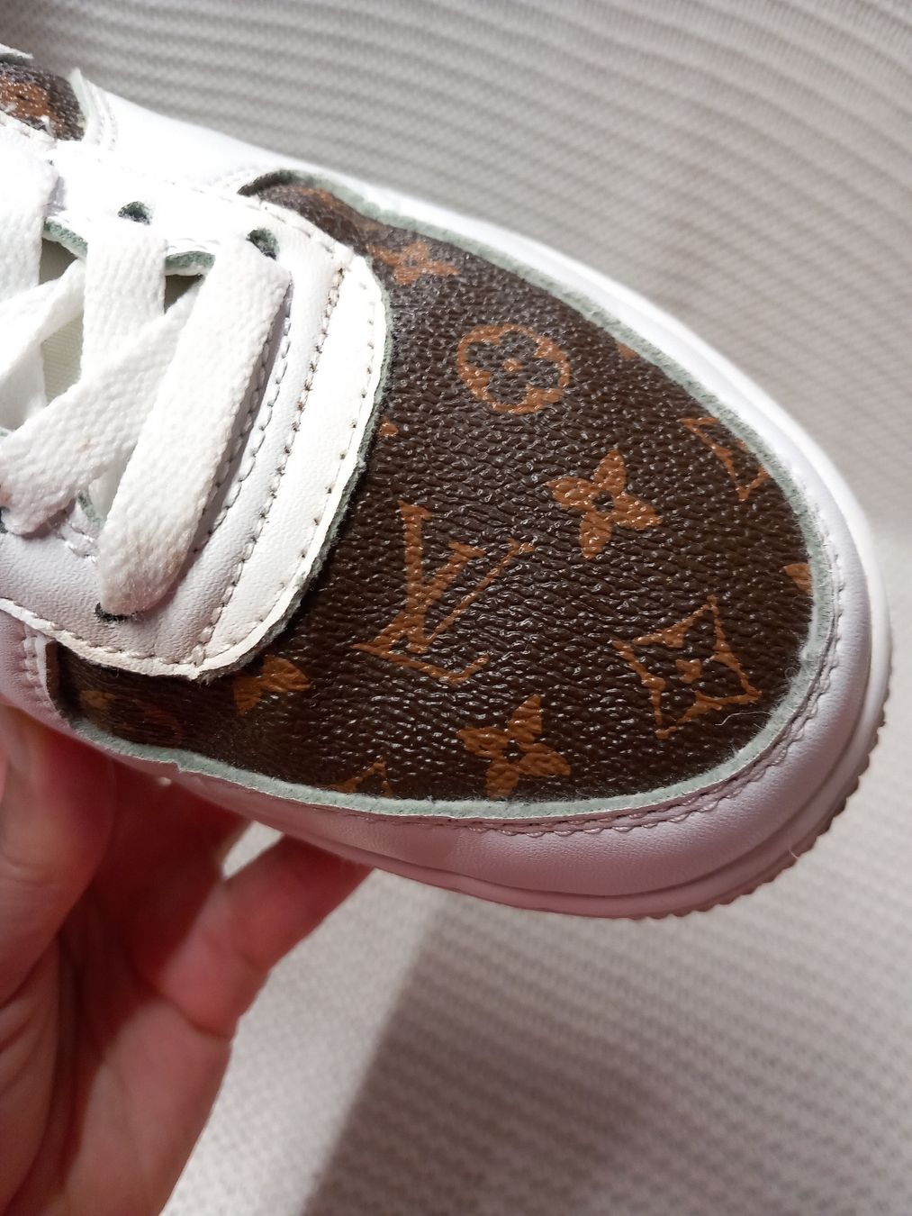 Nike Scarpe da uomo: NIKE Air Force 1 Custom Louis Vuitton Gr.38 – Usato da Merligen venduto da muss_haben 2