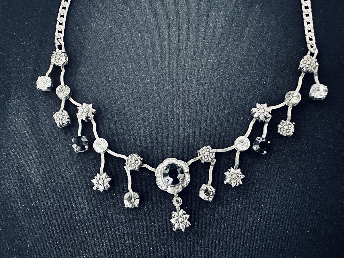Catenine: Vintage Srasskette mit  Swarovski Steinen – Usato da Zürich venduto da rim_82zs 1