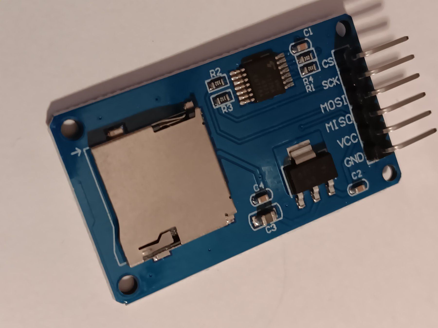 Elektronikbauteile: Mini TF Card Reader Band Level Conversion Chip Micro SD Card – Neu und originalverpackt aus Ermatingen von rik4rdo