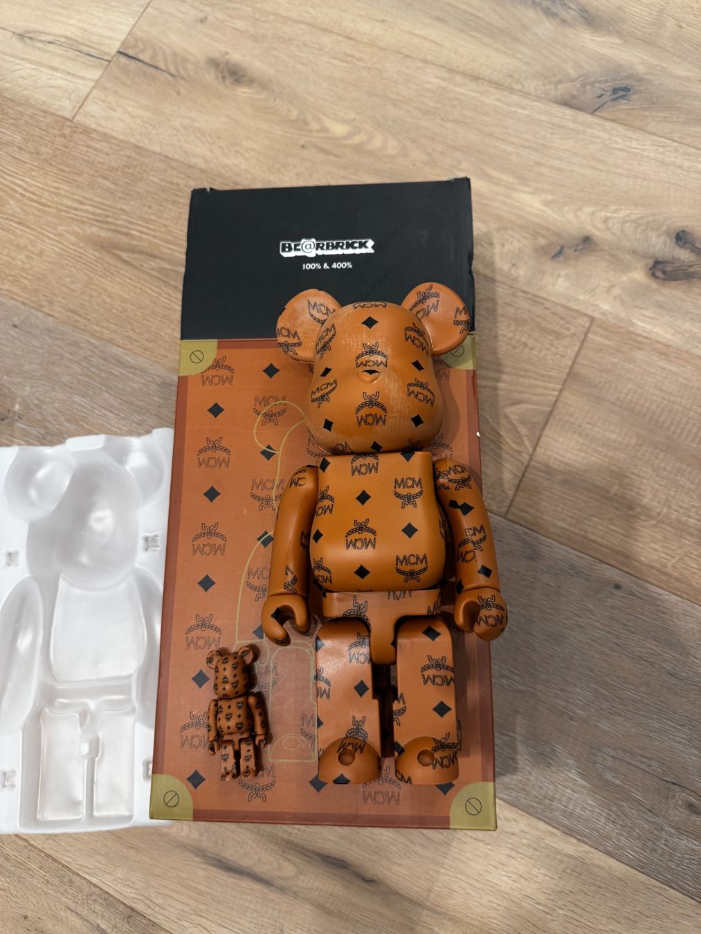 Figuren: Be@rbrick Bearbrick x MCM 100% 400% Set Brown – Gebraucht aus Wangen SZ von Rol_20 6