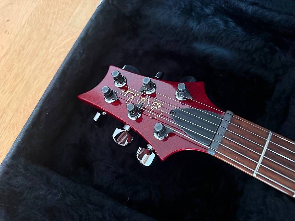 PRS Strumenti musicali: PRS Custom 24 10-top 1997 Scarlet Red (3.6kg) – Usato da Düdingen venduto da ChrisSpareShelf 7