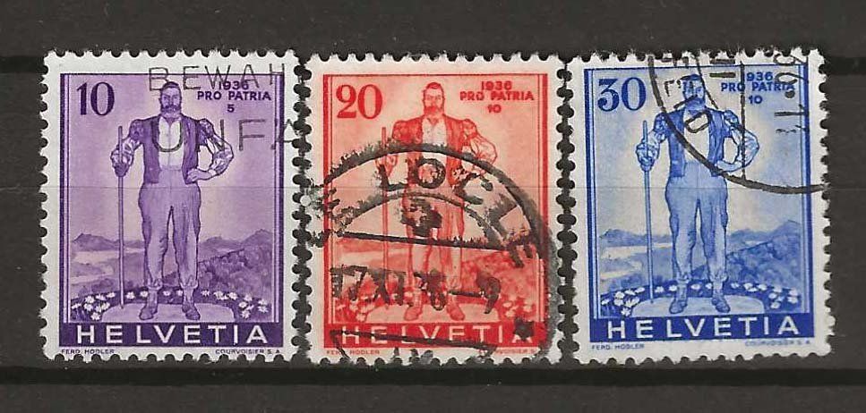 Tutti i francobolli: PP036 - Pro Patria 1936 obl. – Usato da Trélex venduto da Phil_Albert