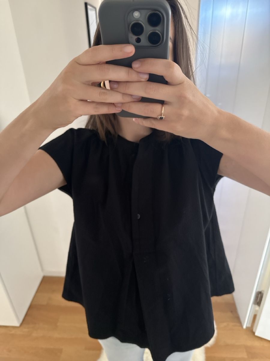 Cos Top: COS Top, schwarz, Grösse 34 – Nuovo (secondo la descrizione) da Uster venduto da CharlotteVN 3