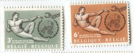 Briefmarken "Menschenrechte". Belgien