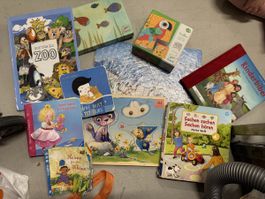 Lot jeux livres puzzle