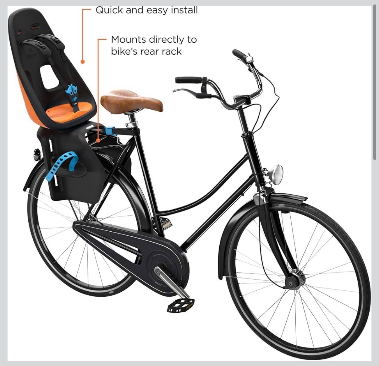 Auto-Kindersitze: Thule RideAlong Mini Orange/Schwarz – Gebraucht aus Urdorf von Lija.x 3