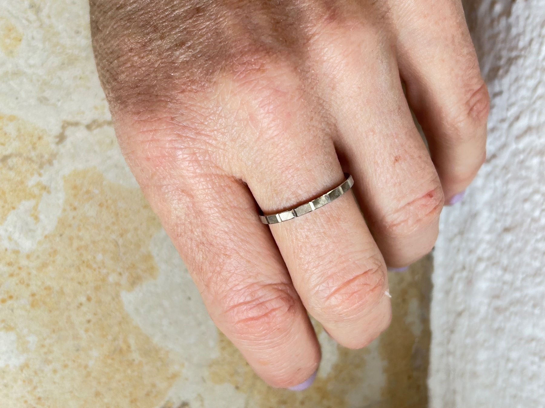 Ringe: Silberring "PARTS" schlicht (52/50) – Gebraucht aus Dittingen von Bellevista 2
