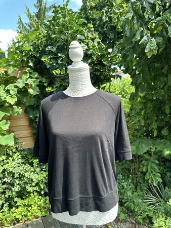 UNITED COLORS OF BENETTON PULLOVER / TOP Gr. S/CH Schwarz
