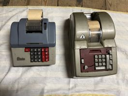 2 Rechenmaschine Marke Brunsviga Precisa Zürich