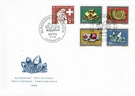 Pro Patria 1958 enveloppe 1er jour