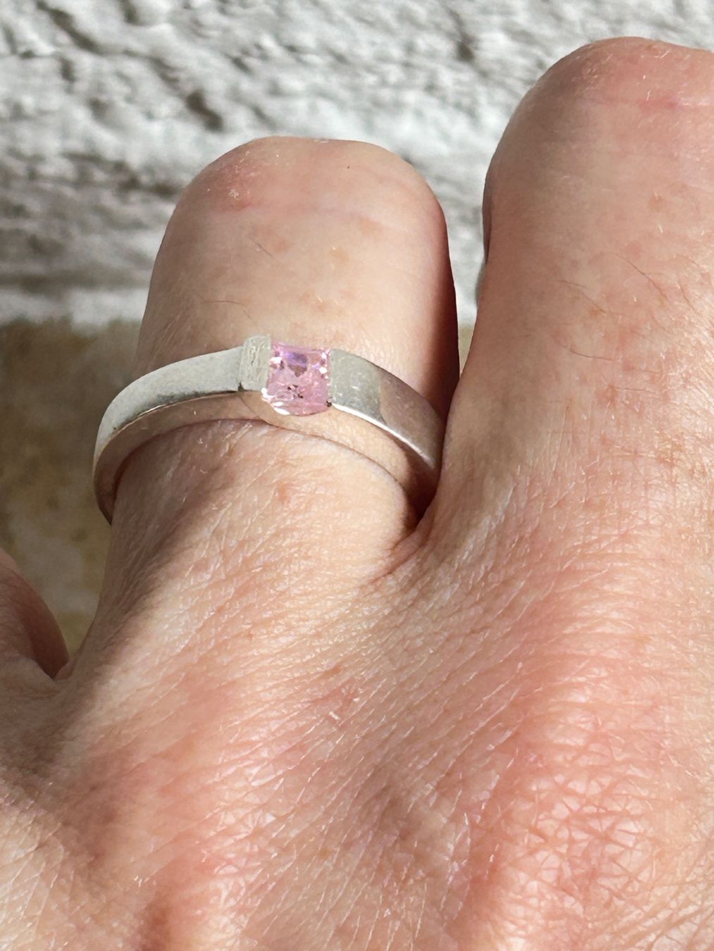 Bagues: Silberring ROSA STEIN – D'occasion à Laufen par Bellavitaboom 4