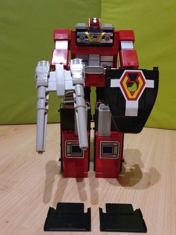 Pièce Détachée Godaikin Bioman – Petit Bouclier Robot D'origine Bandai 1984 (occasion)