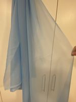 Jetzt noch !!! Stoff hellblau Voile leicht 80-290cm (4)
