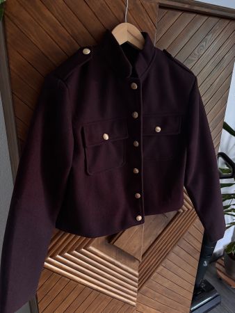 Veste bordeaux taille S