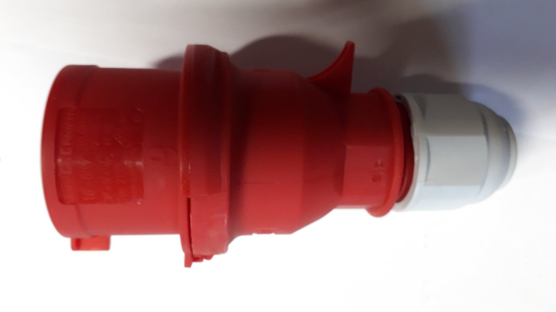 Unità & Adattatore: Robuste Starkstrom Stecker 16A, 5-polig, Rot, Neuwertig – Usato da Boswil venduto da yceman69