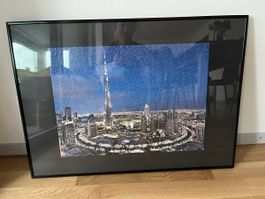 Gerahmtes Puzzle Burj Khalifa, Dubai