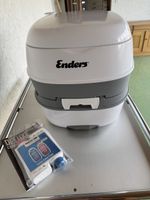Campingtoilette Enders Deluxe weiss grau neuwertig