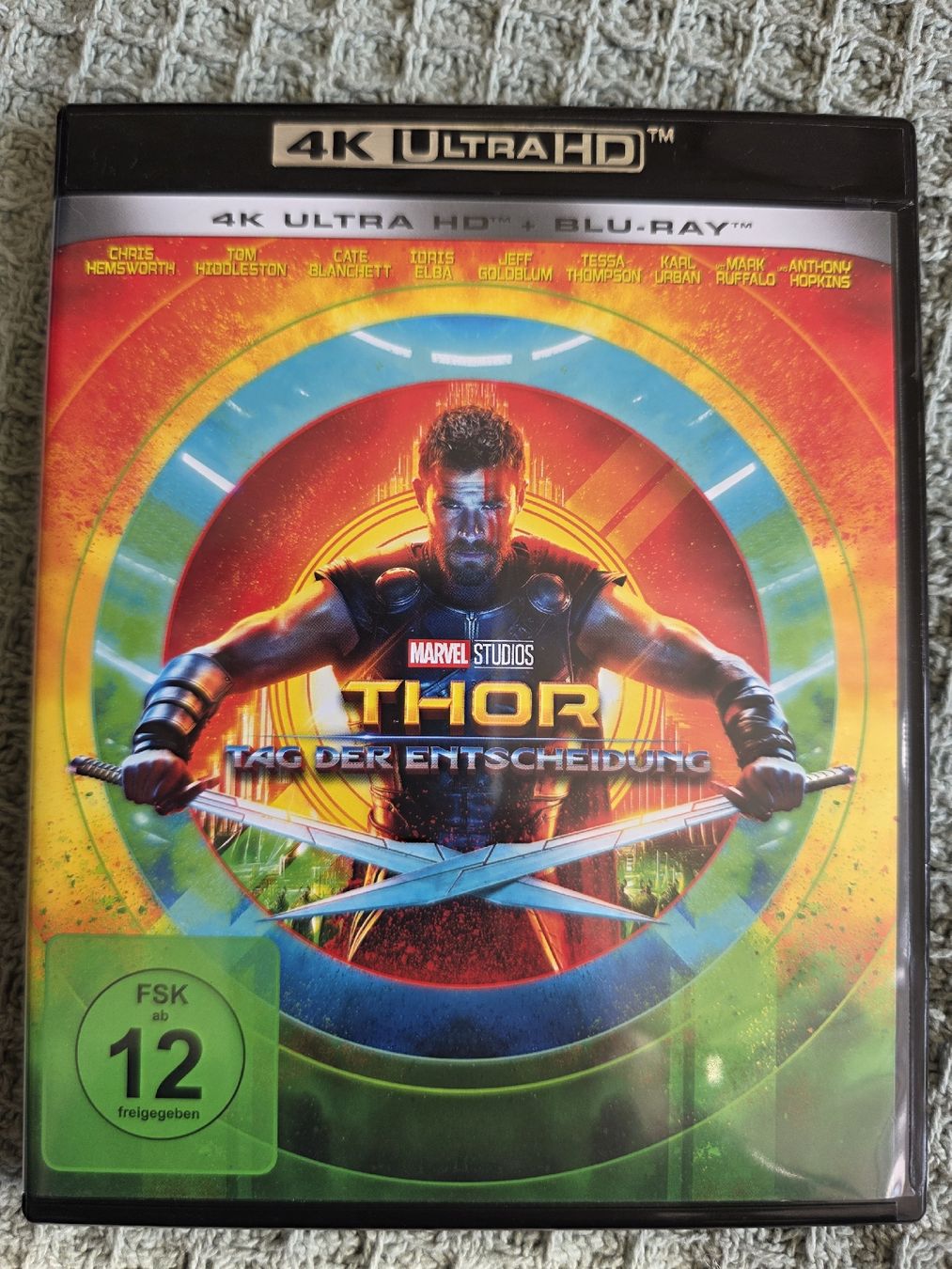 Tutti i DVDs: Thor - Tag der Entscheidung - 4K UltraHD + Blu-ray – Usato da Ellikon a d Thur venduto da razzorblog