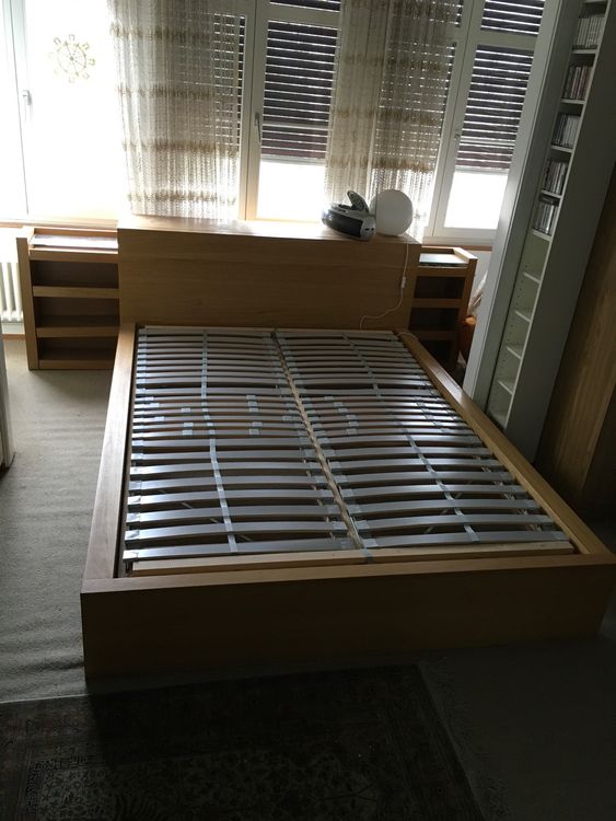 Stilvolle Malm Bett Kopfteil Ebenbild