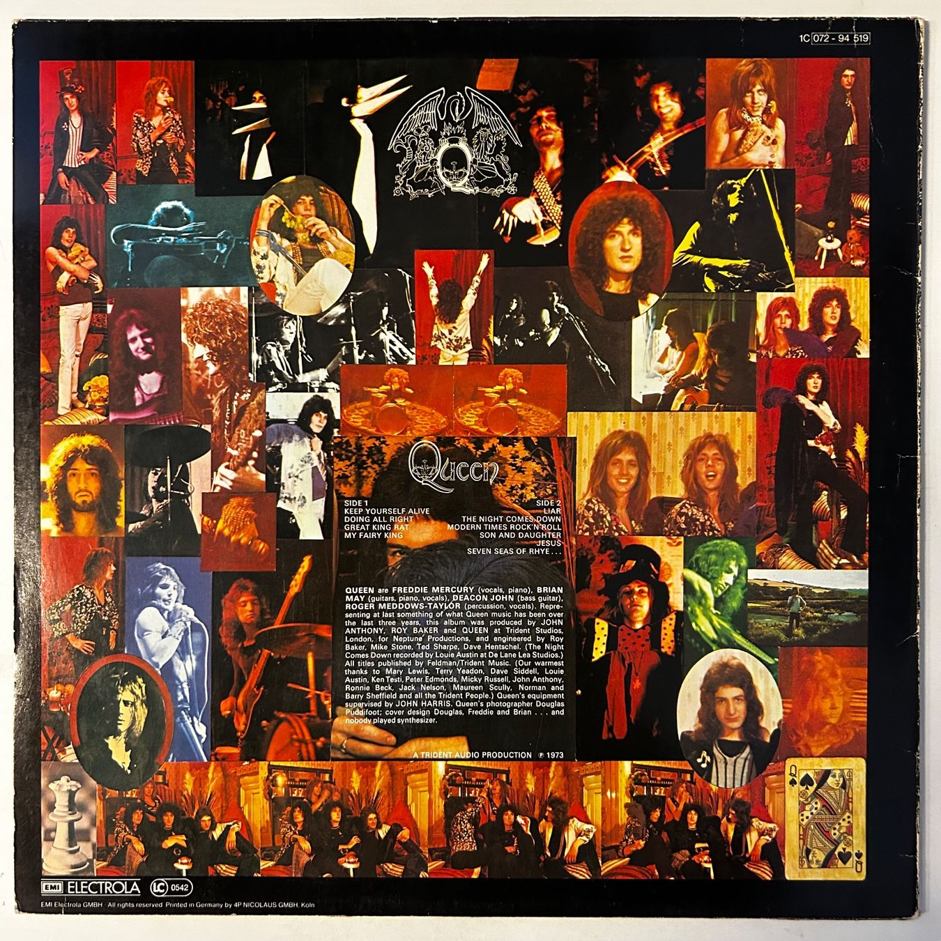 Dischi in vinile: Queen - Queen, Debütalbum Reissue – Usato da Aesch BL venduto da BlueMusicRecords 1